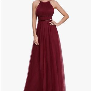 Ever-Pretty Women Spaghetti Sleeveless A Line Tulle Cocktail Dress Size XL NEW